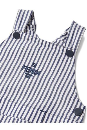 striped dungarees FENDI KIDS | BMF275AY8GF1I11